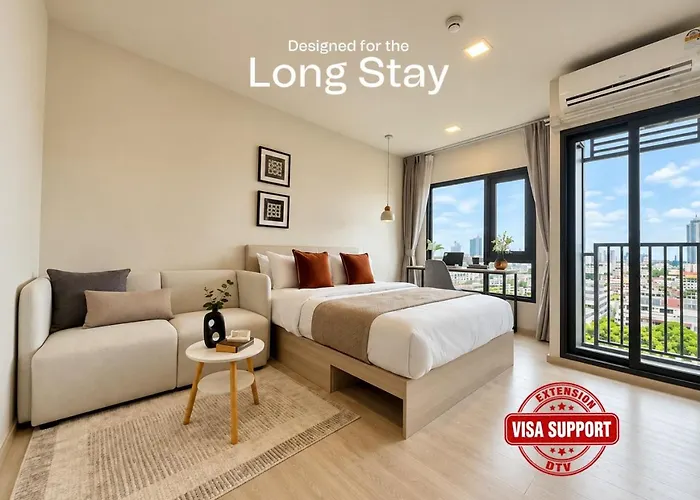 500m Bts L Chao Phraya River L Pool And Gym Apartment Bangkok